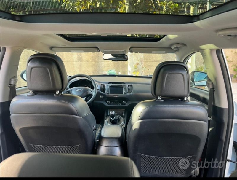 Usata Kia Sportage Active 116 CV (85 kW) 2012 Bianco SUV