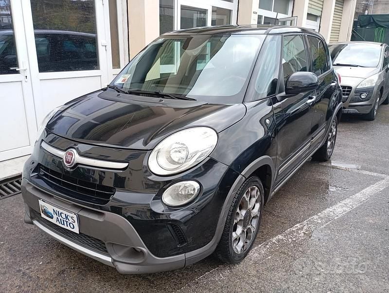 Usata Fiat 500L 105 CV (77 kW) 2014 Nero Monovolume