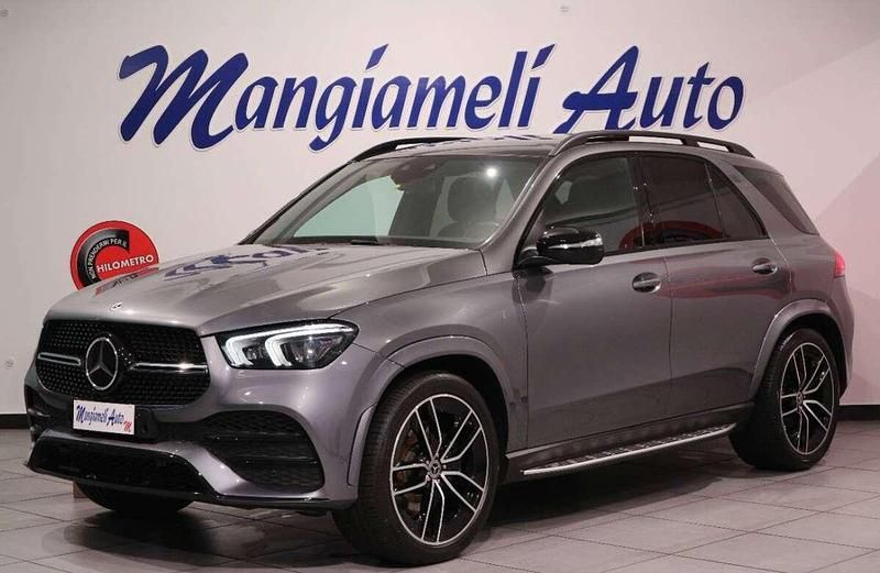 Usata Mercedes GLE400 Premium 330 CV (242 kW) 2021 Grigio chiaro SUV