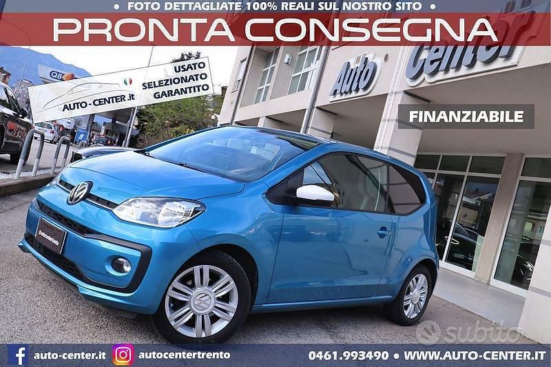 Usata VW up! 60 CV (44 kW) 2018 Blu/azzurro Utilitaria