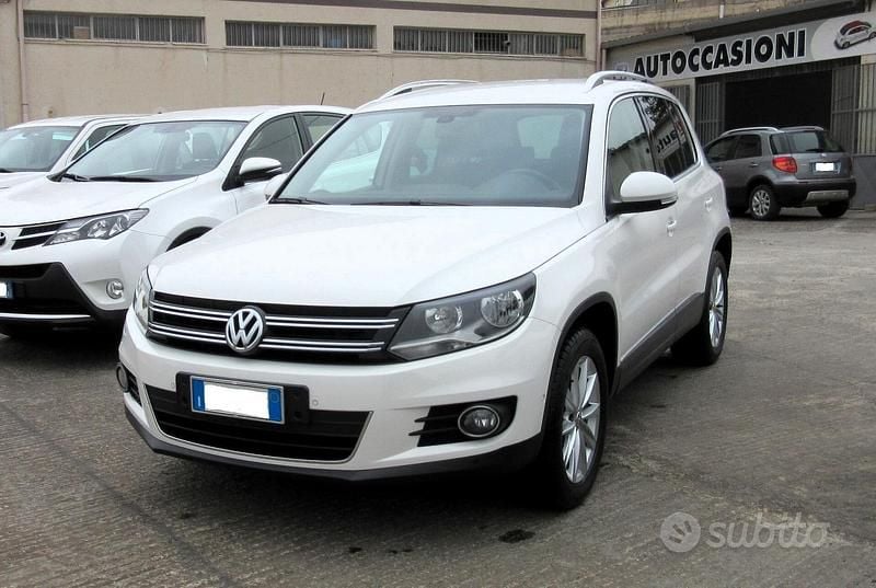 Usata VW Tiguan Sportline 140 CV (102 kW) 2012 Bianco SUV