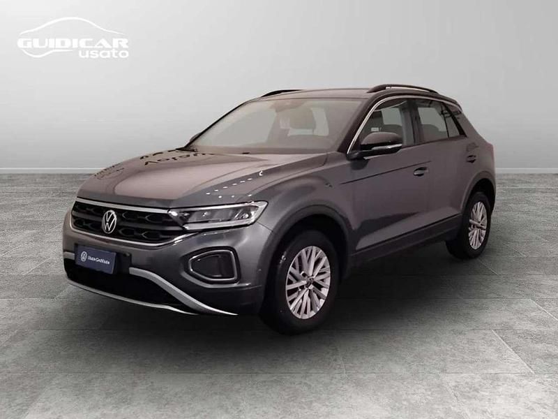 Grigio Usata 2023 VW T-Roc Life SUV | 23.900 € (Buon prezzo) - Immagine 1/4