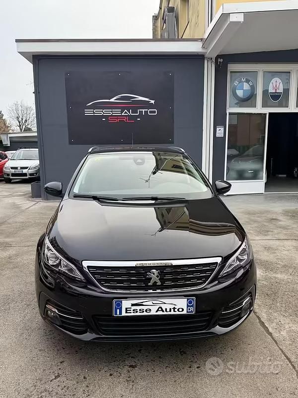 Usata Peugeot 308 Allure 131 CV (96 kW) 2020 Nero Berlina