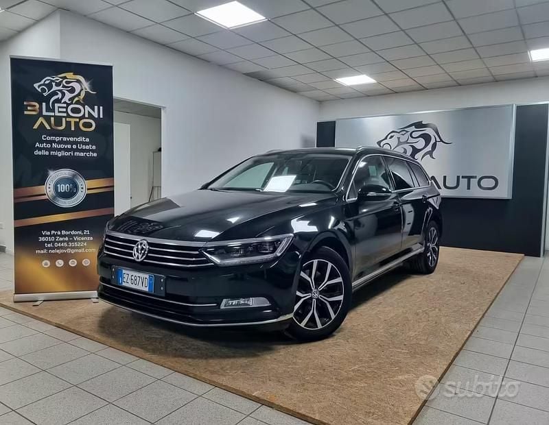 Usata VW Passat Executive 150 CV (110 kW) 2015 Nero Station wagon
