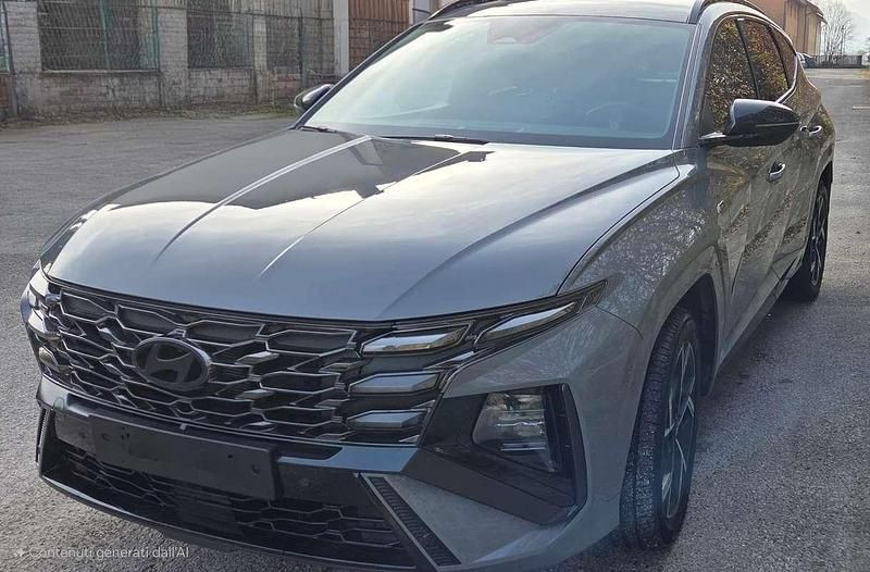Usata Hyundai Tucson N Line 159 CV (116 kW) 2025 Grigio SUV