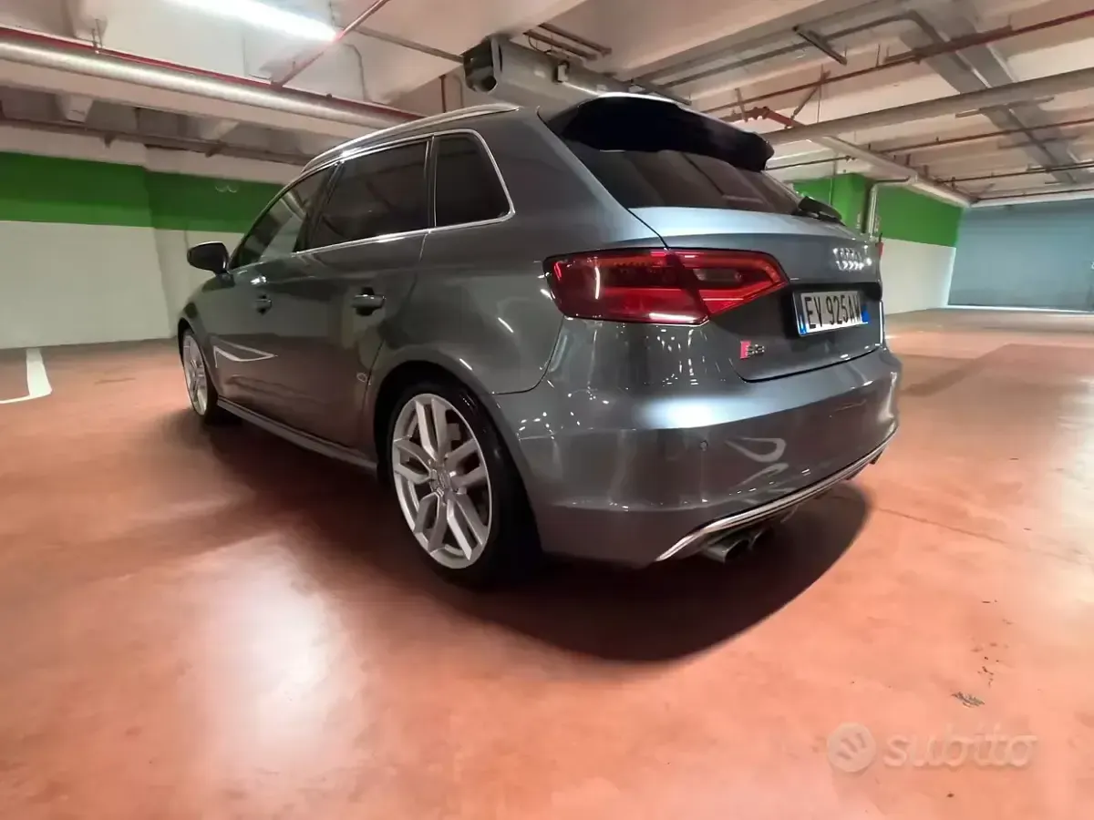 Usata Audi S3 300 CV (220 kW) 2014 Grigio Berlina