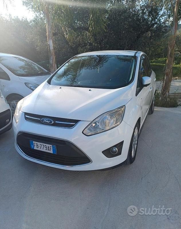Usata Ford C-MAX 105 CV (77 kW) 2013 Bianco Monovolume