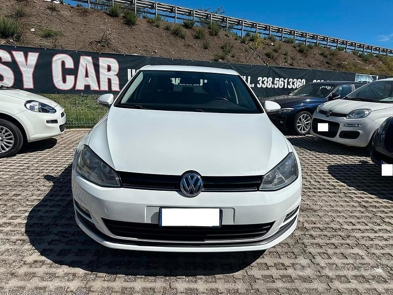 Usata VW Golf VII Comfortline 105 CV (77 kW) 2013 Bianco Berlina