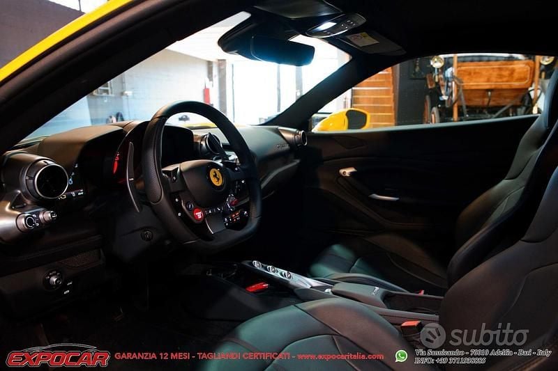 Usata Ferrari F8 721 CV (530 kW) 2021 Giallo Coupé