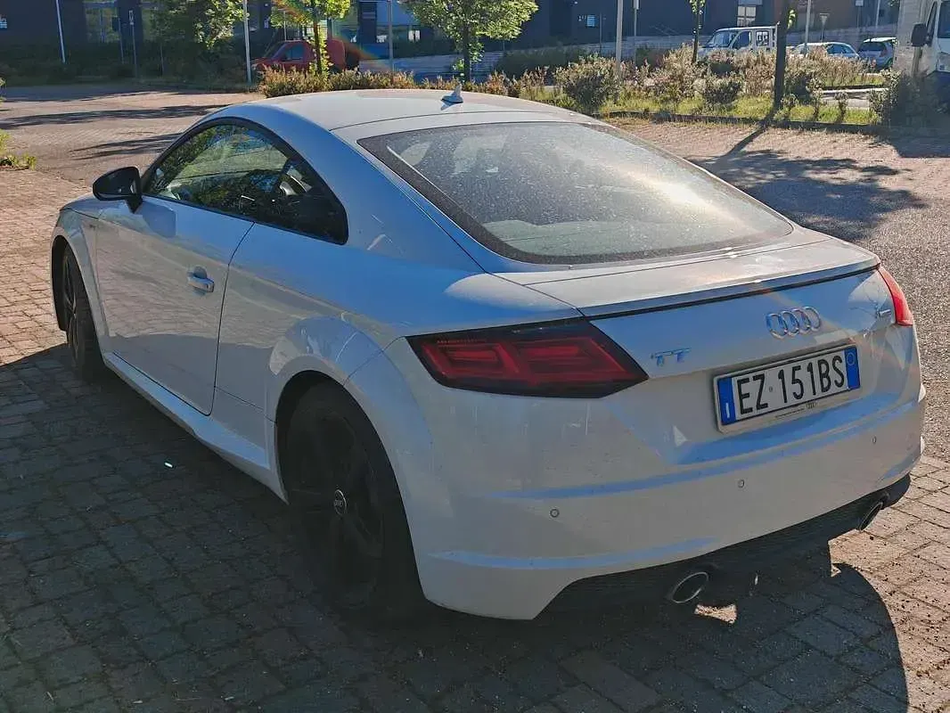 Usata Audi TT S-Line 184 CV (135 kW) 2015 Bianco Coupé