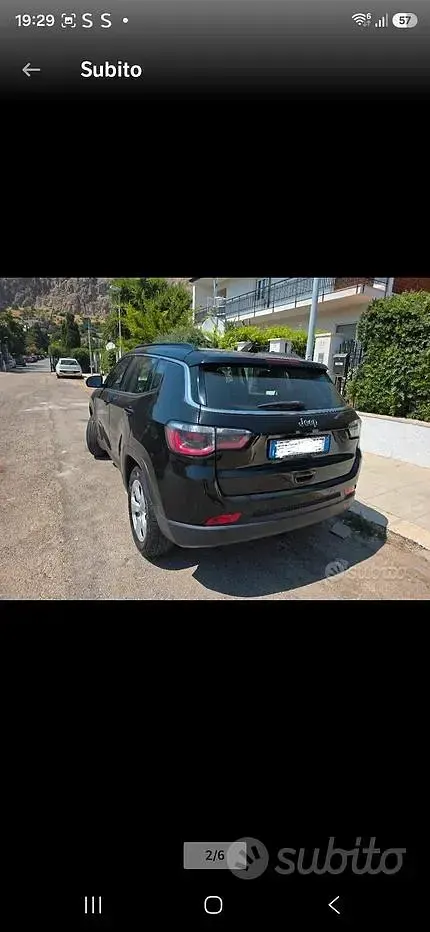 Usata Jeep Compass 131 CV (96 kW) 2021 Nero SUV