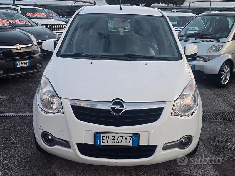 Usata Opel Agila 94 CV (69 kW) 2013 Bianco Utilitaria
