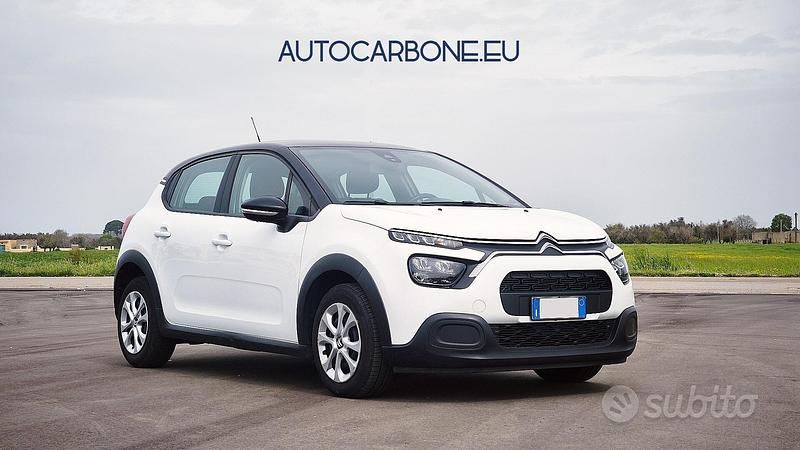 Usata Citroën C3 100 CV (73 kW) 2022 Nero Utilitaria