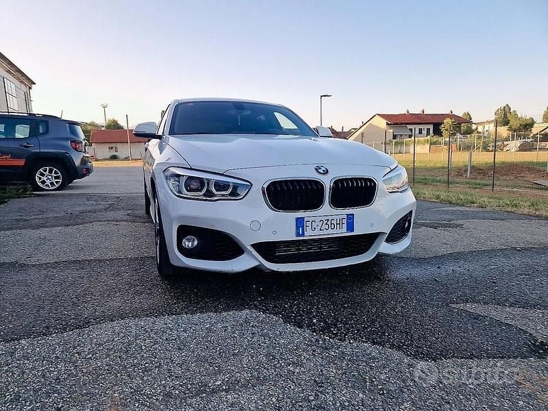 Usata BMW 118 M Sport 150 CV (110 kW) 2015 Bianco Utilitaria