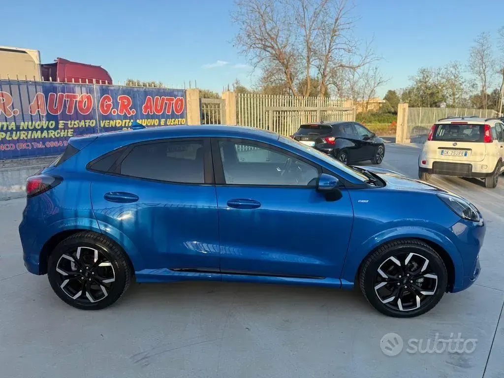 Usata Ford Puma ST-Line X 125 CV (91 kW) 2020 Blu/azzurro SUV