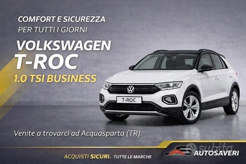 Bianco Usata 2021 VW T-Roc Business SUV | 17.400 € (Buon prezzo) - Immagine 1/1