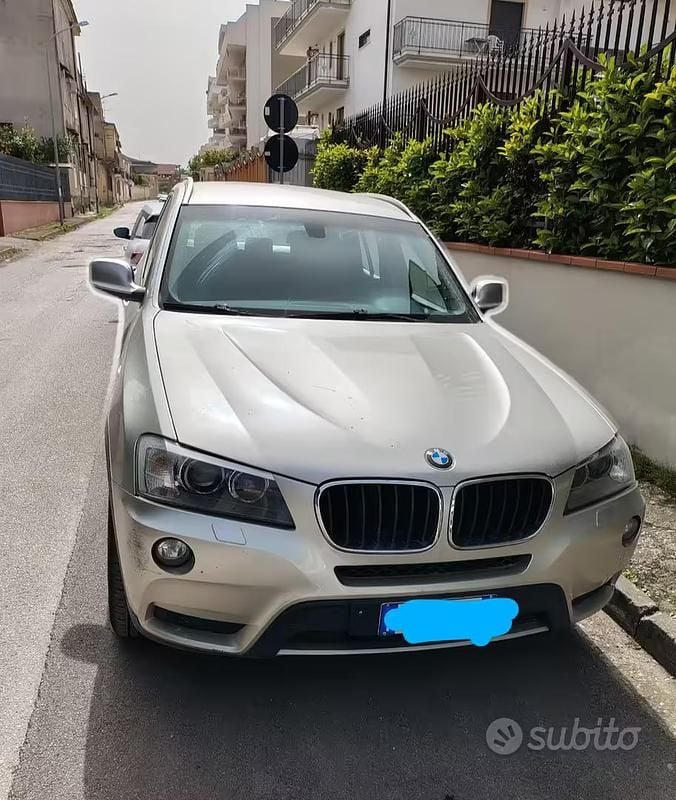 Usata BMW X3 184 CV (135 kW) 2012 Grigio SUV