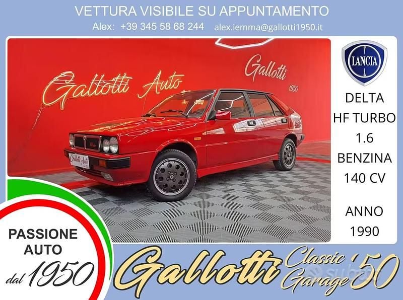 Usata Lancia Delta 140 CV (102 kW) 1990 Utilitaria