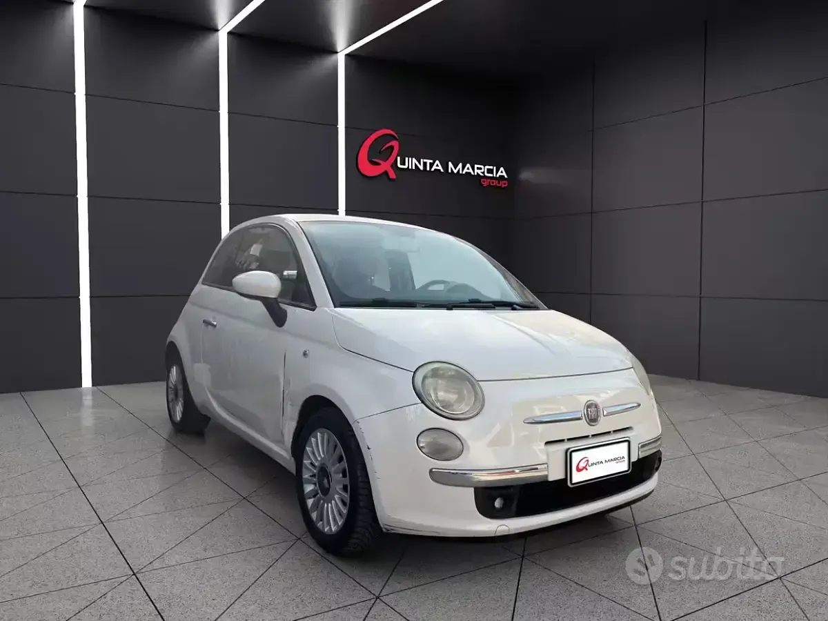 Usata Fiat 500 Lounge 100 CV (73 kW) 2007 Bianco Berlina