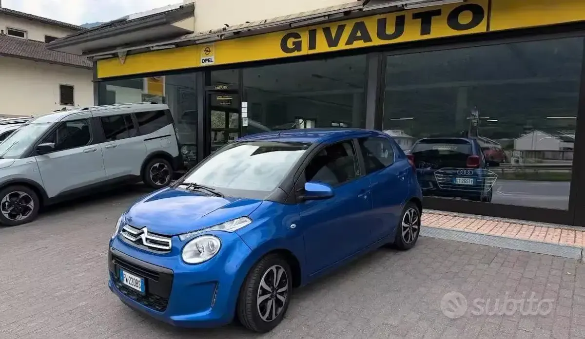 Usata Citroën C1 72 CV (52 kW) 2019 Blu/azzurro Utilitaria