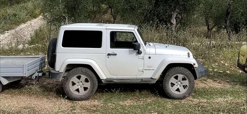 Usata Jeep Wrangler Sahara 200 CV (147 kW) 2011 Bianco SUV