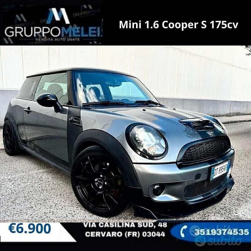 Usata Mini Cooper S 175 CV (128 kW) 2009 Grigio Utilitaria