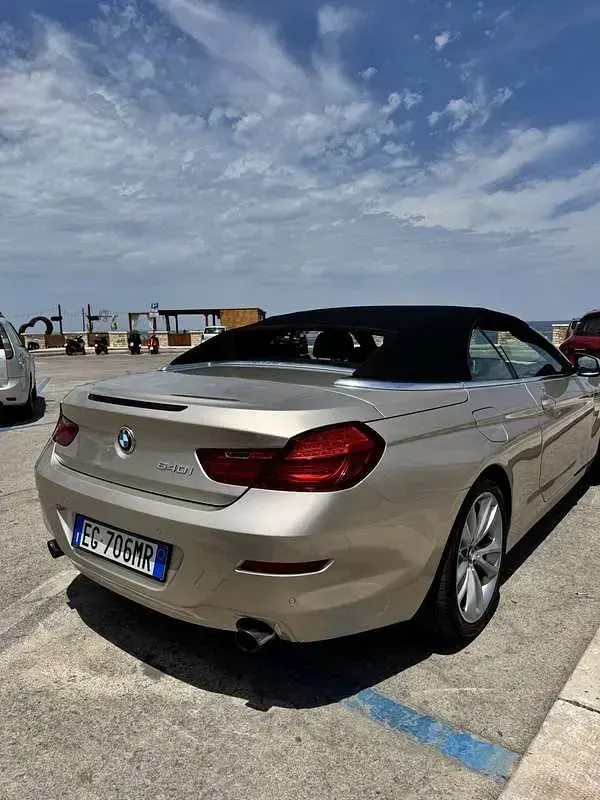 Usata BMW 640 Cabriolet Efficient Dynamics 320 CV (235 kW) 2011 Cabrio