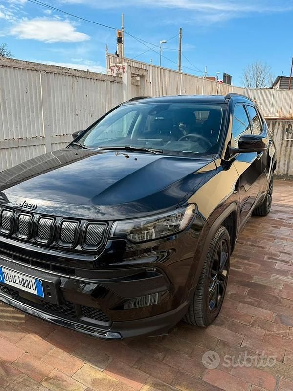 Usata Jeep Compass Night Eagle 131 CV (96 kW) 2022 Nero SUV