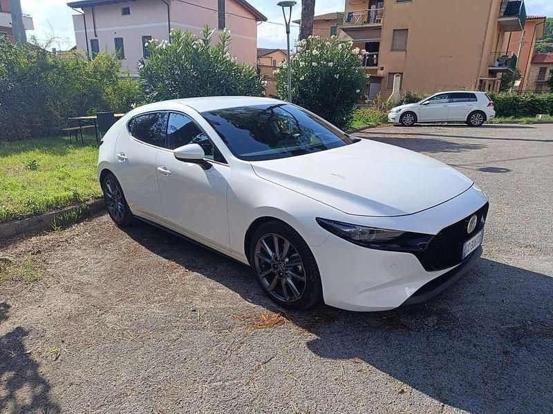 Usata Mazda 3 Exceed 179 CV (131 kW) 2020 Bianco Berlina
