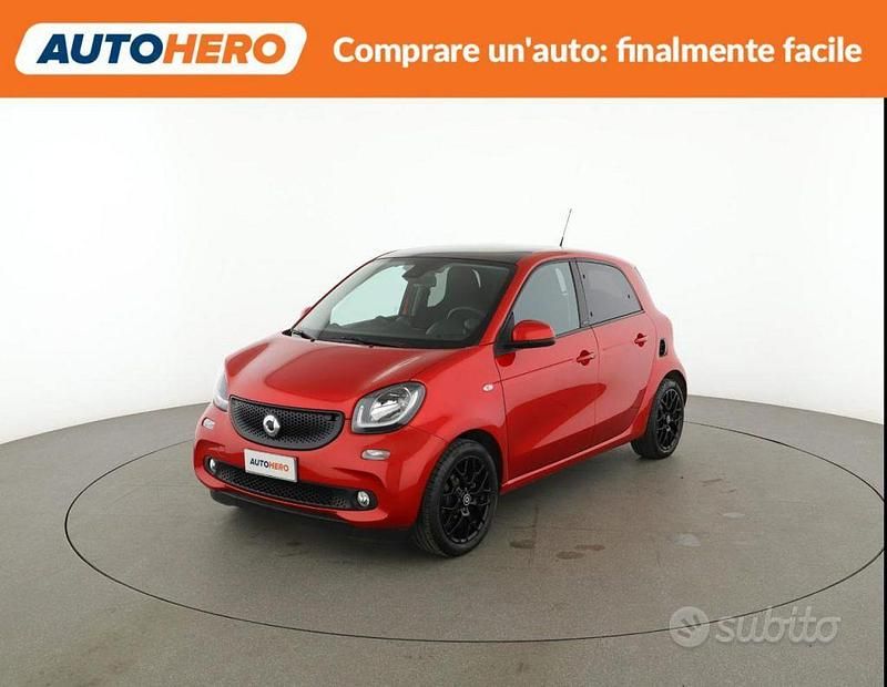Usata Smart ForFour Passion 90 CV (66 kW) 2018 Rosso Utilitaria