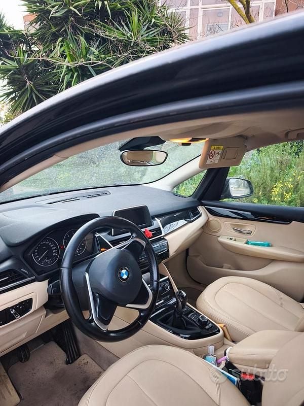 Usata BMW 216 Active Tourer 2015 Nero Monovolume