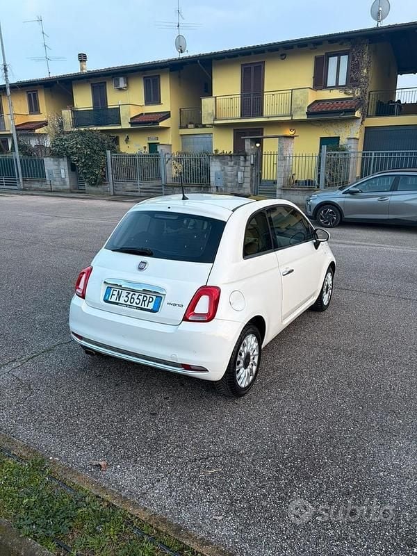 Usata Fiat 500 2018 Bianco Utilitaria