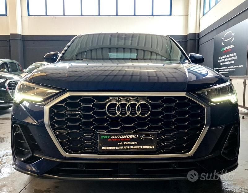 Usata Audi Q3 Business Plus 200 CV (147 kW) 2021 Blu SUV