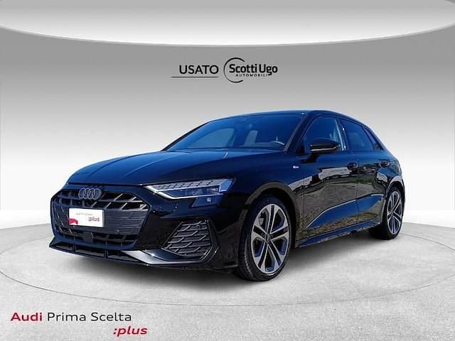 Usata Audi A3 S-Line 150 CV (110 kW) 2025 Nero mythos metallizzato Berlina
