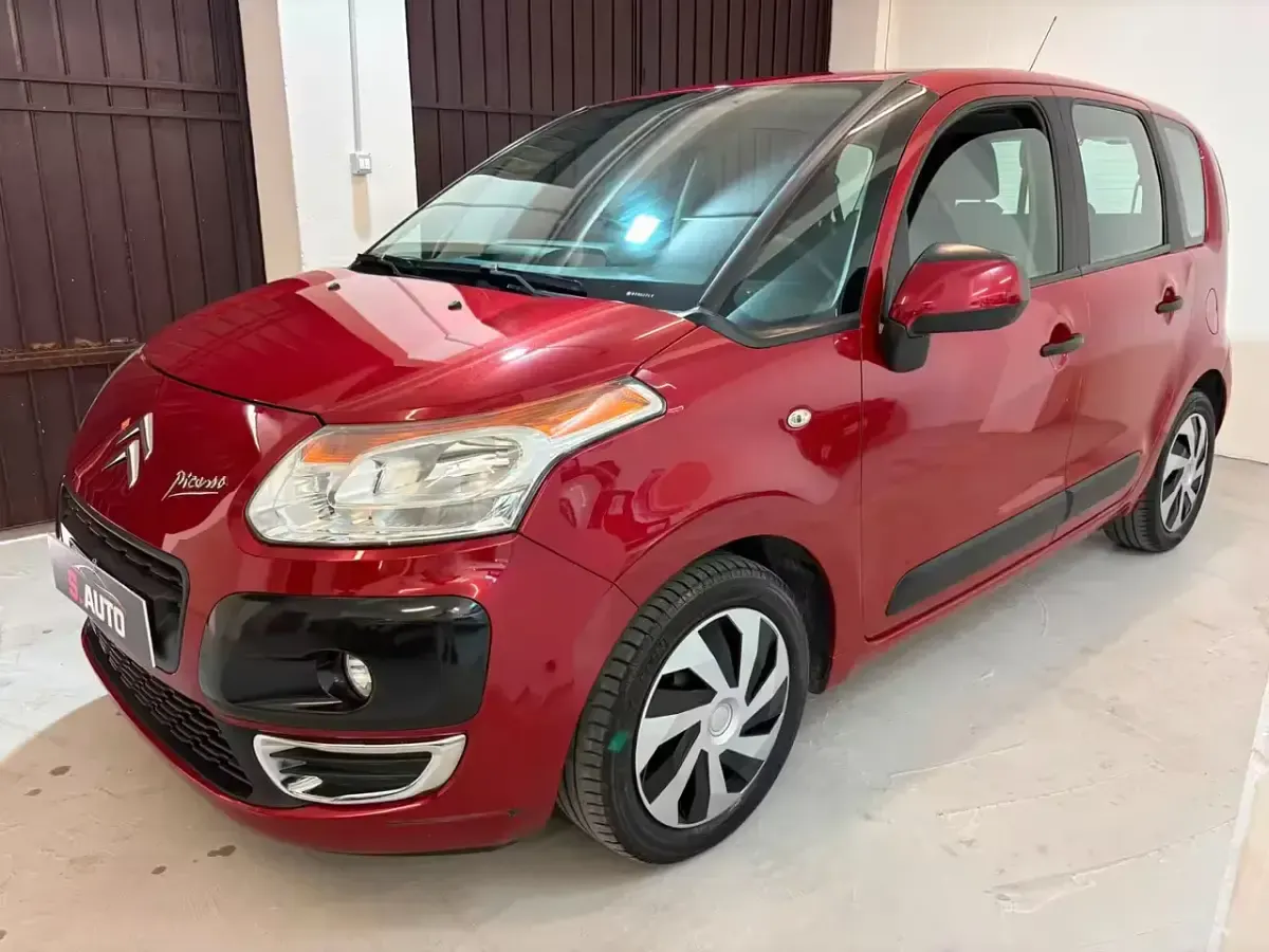 Usata Citroën C3 Picasso Exclusive 95 CV (69 kW) 2009 Rosso Monovolume