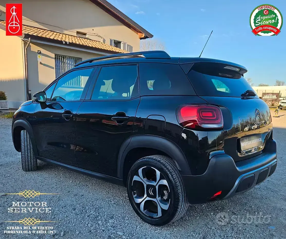 Usata Citroën C3 Aircross 110 CV (80 kW) 2018 Nero SUV
