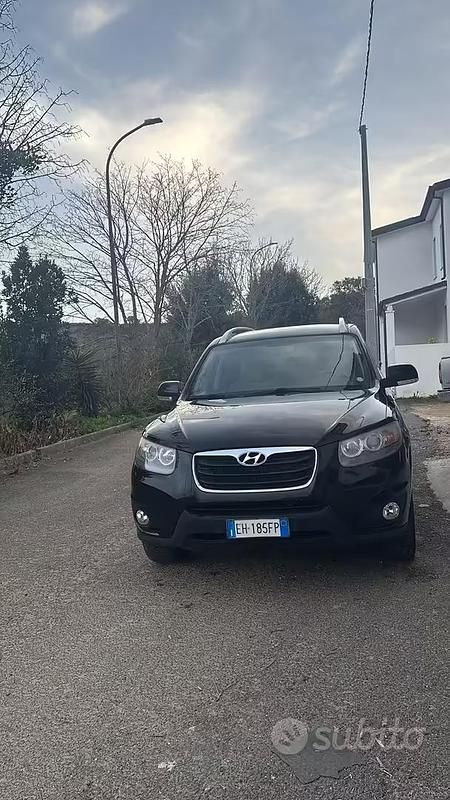Usata Hyundai Santa Fe 197 CV (144 kW) 2011 Nero SUV