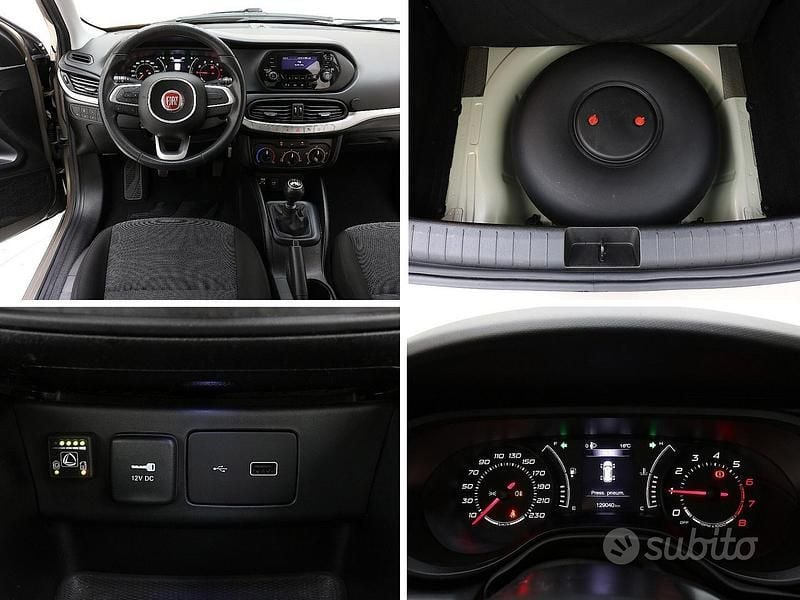 Usata Fiat Tipo Easy 95 CV (69 kW) 2019 Grigio Berlina