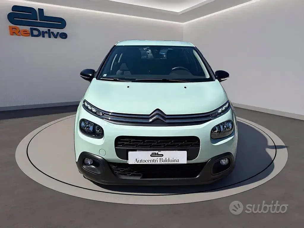 Usata Citroën C3 Live 83 CV (61 kW) 2020 Verde chiaro metalizzato Utilitaria