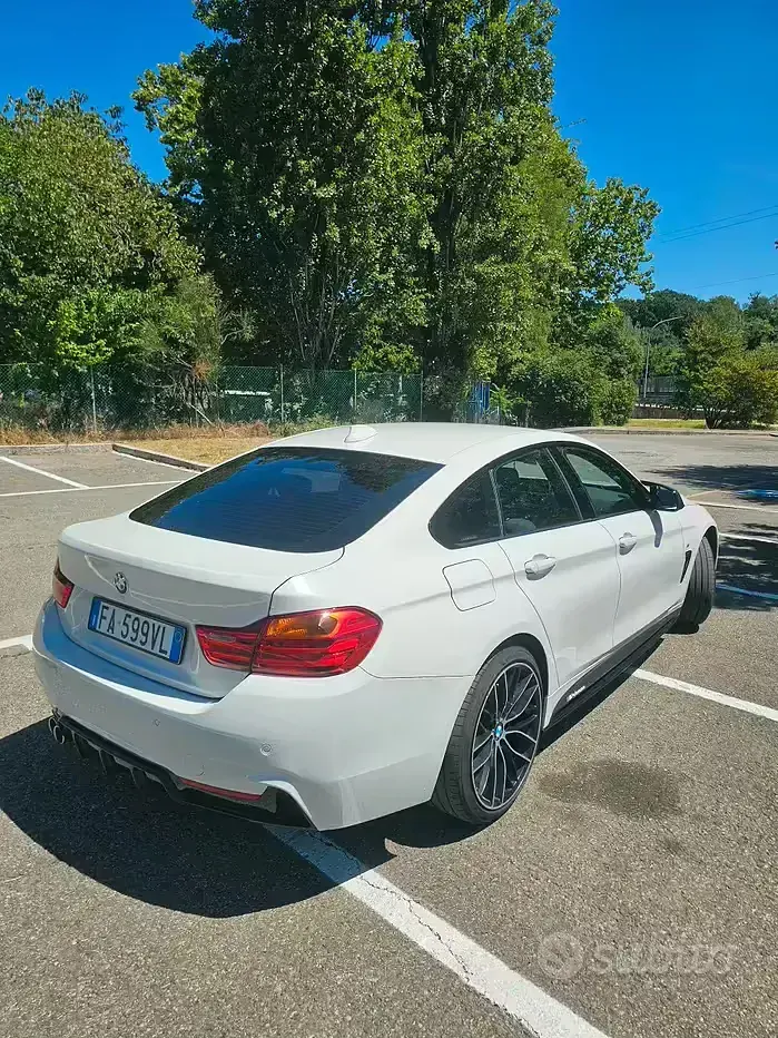Usata BMW 420 Coupé 190 CV (139 kW) 2015 Bianco Coupé