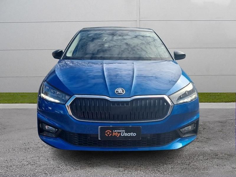 Usata Skoda Fabia 129 CV (94 kW) 2025 Blu race metallizzato nero tulipano perlato Utilitaria