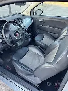 Usata Fiat 500 75 CV (55 kW) 2009 Grigio Cabrio