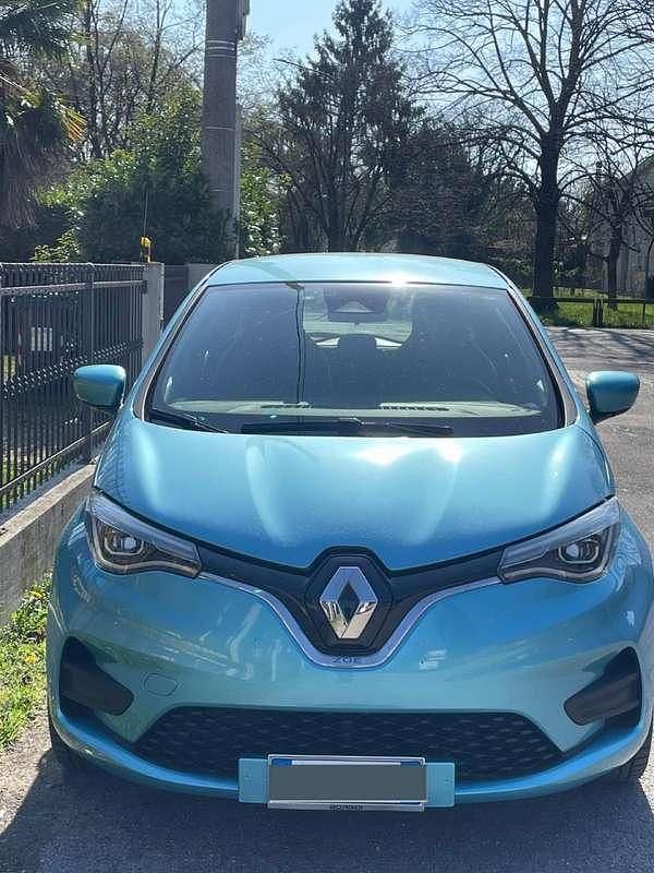 Usata Renault Zoe Zen 50 kW (69 CV) 2021 Blu/azzurro Utilitaria