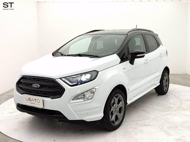 Bianco Usata 2022 Ford Ecosport ST-Line SUV | 15.900 € (Buon prezzo) - Immagine 1/4