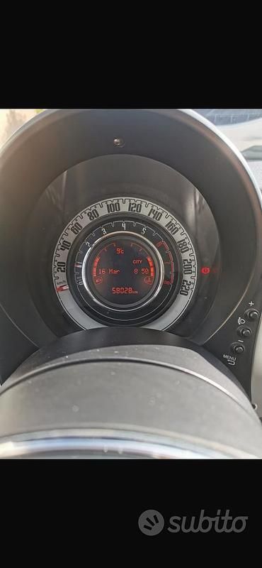 Usata Fiat 500 2018 Bianco Utilitaria