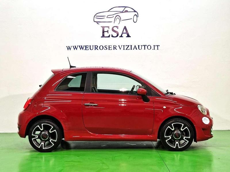 Usata Fiat 500 Lounge 69 CV (50 kW) 2018 Rosso Utilitaria