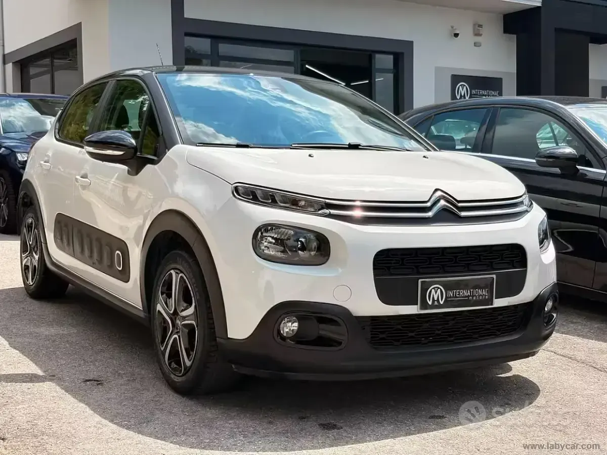 Usata Citroën C3 Feel 82 CV (60 kW) 2018 Bianco Utilitaria