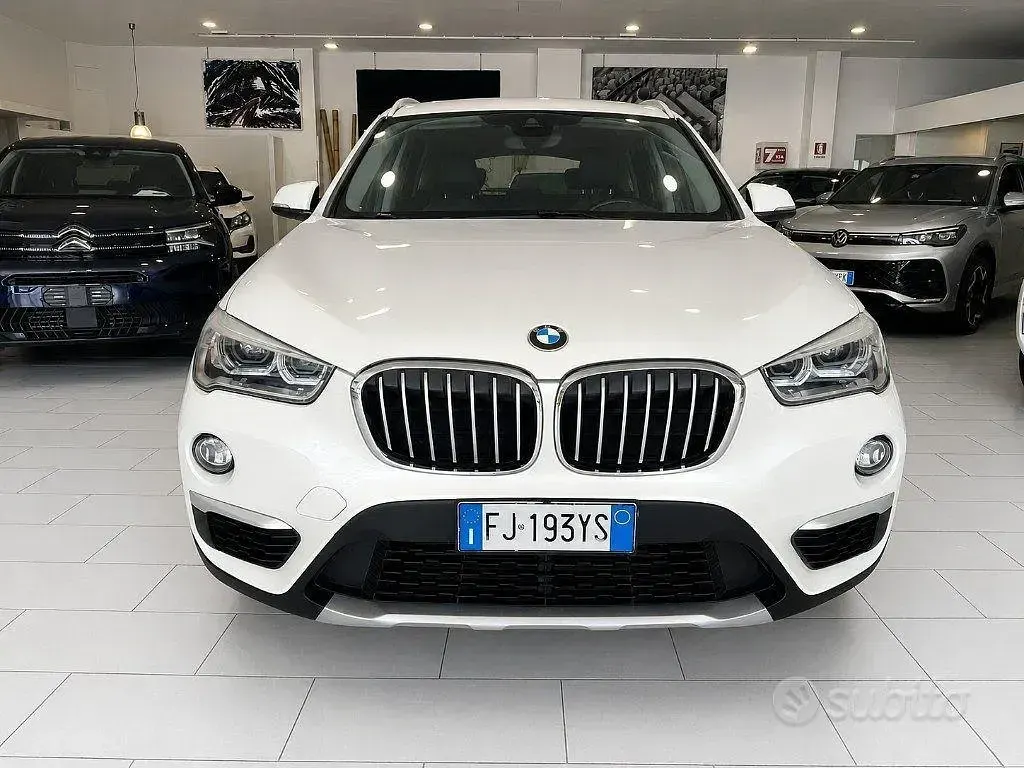Usata BMW X1 xLine 116 CV (85 kW) 2017 Bianco SUV