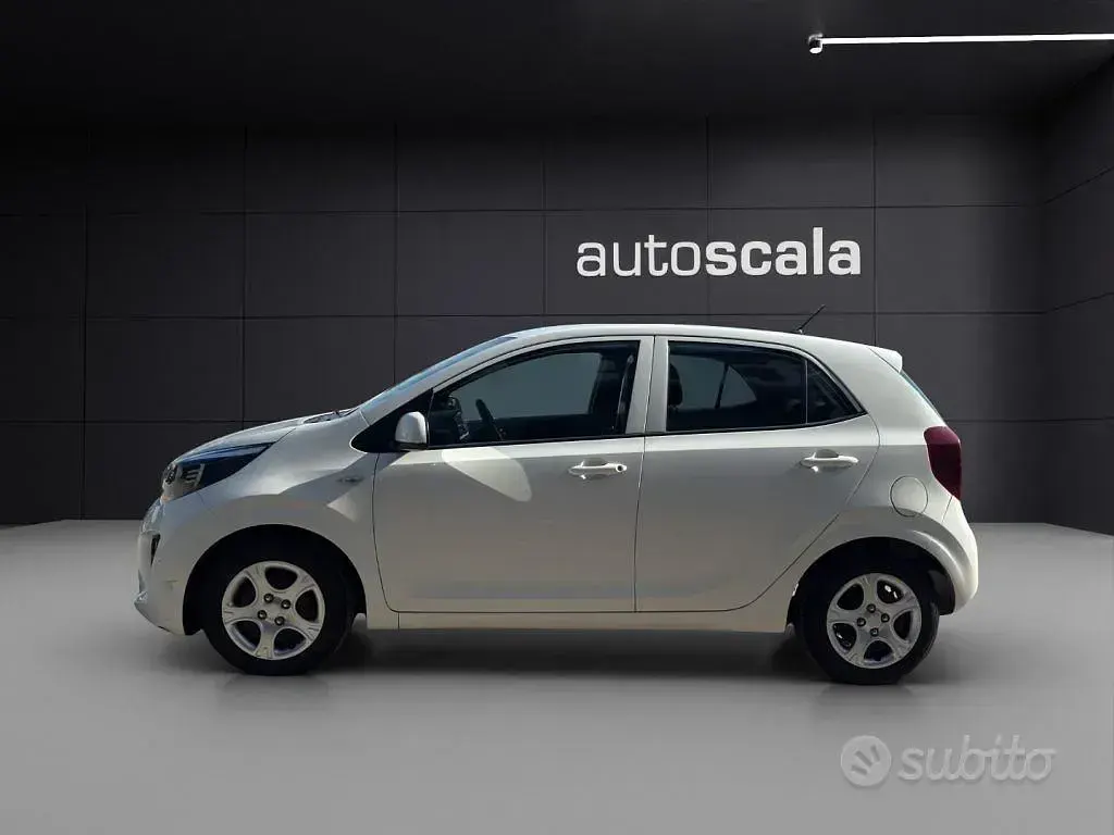 Usata Kia Picanto Active 67 CV (49 kW) 2019 Bianco Utilitaria