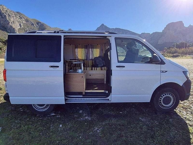 Usata VW Transporter 105 CV (77 kW) 2017 Bianco Furgone
